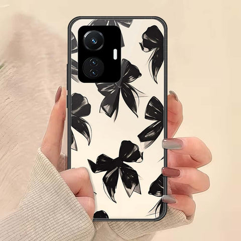 Vivo Y55 4G Cover - ONation Bow Series - HQ Ultra Shine Premium Infinity Glass Soft Silicon Borders Case