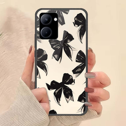 Realme C33 Cover - ONation Bow Series - HQ Ultra Shine Premium Infinity Glass Soft Silicon Borders Case