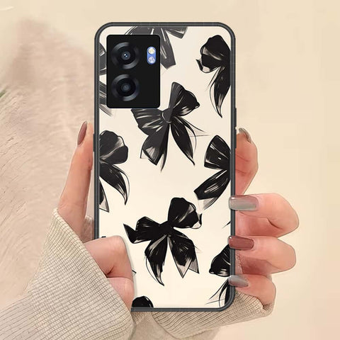 OnePlus Nord N300 Cover - ONation Bow Series - HQ Ultra Shine Premium Infinity Glass Soft Silicon Borders Case