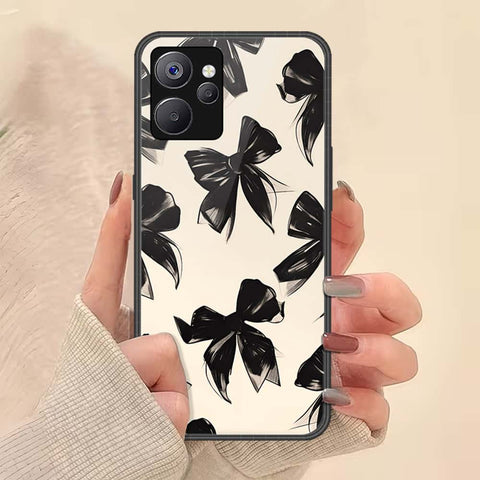 Realme 10 5G Cover - ONation Bow Series - HQ Ultra Shine Premium Infinity Glass Soft Silicon Borders Case