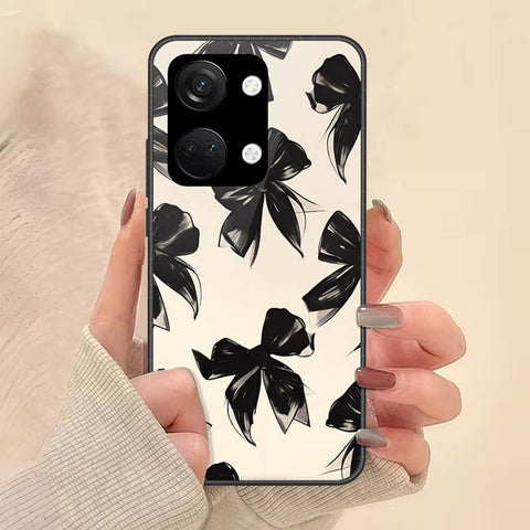 OnePlus Nord 3 Cover - ONation Bow Series - HQ Ultra Shine Premium Infinity Glass Soft Silicon Borders Case