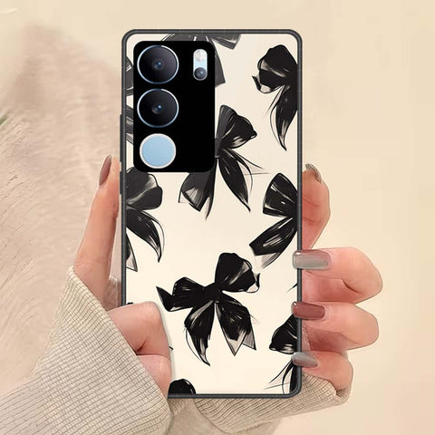 Vivo V29 Pro Cover - ONation Bow Series - HQ Ultra Shine Premium Infinity Glass Soft Silicon Borders Case