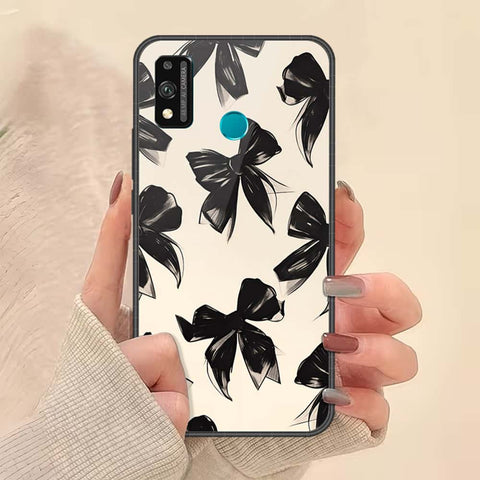Huawei Honor 9 Lite - ONation Bow Series - HQ Ultra Shine Premium Infinity Glass Soft Silicon Borders Case
