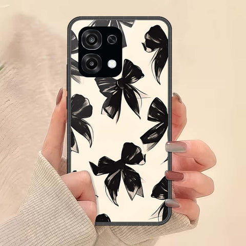 Oppo A6 Pro 5G Cover - ONation Bow Series - HQ Ultra Shine Premium Infinity Glass Soft Silicon Borders Case