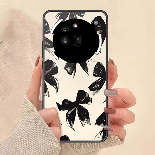 Nothing Phone 3a Pro Cover - ONation Bow Series - HQ Ultra Shine Premium Infinity Glass Soft Silicon Borders Case
