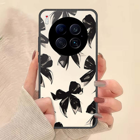 Tecno Camon 40 Premier 4G Cover - ONation Bow Series - HQ Ultra Shine Premium Infinity Glass Soft Silicon Borders Case
