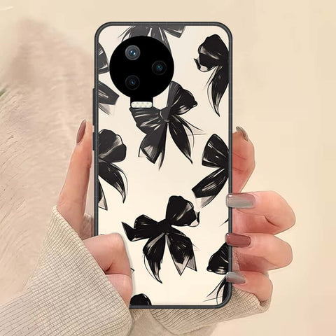 Infinix Note 11 Pro Cover - ONation Bow Series - HQ Ultra Shine Premium Infinity Glass Soft Silicon Borders Case