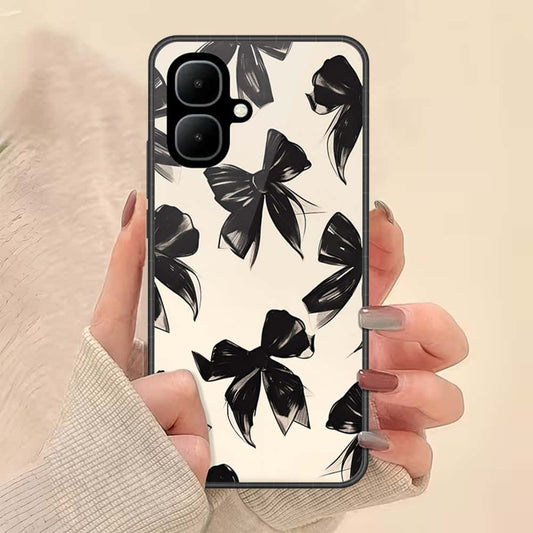 Tecno Spark Go 2 Cover - ONation Bow Series - HQ Ultra Shine Premium Infinity Glass Soft Silicon Borders Case