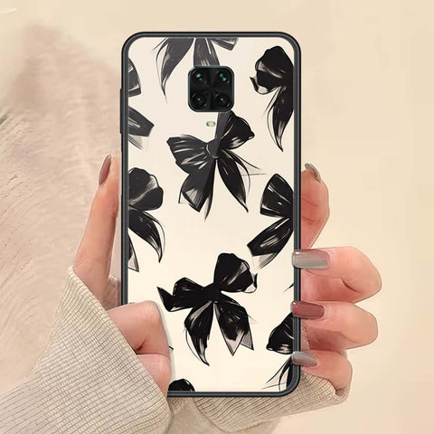 Xiaomi Redmi Note 9 Pro Cover - ONation Bow Series - HQ Ultra Shine Premium Infinity Glass Soft Silicon Borders Case