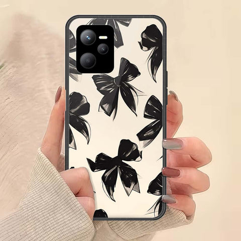 Realme Narzo 50A Prime Cover - ONation Bow Series - HQ Ultra Shine Premium Infinity Glass Soft Silicon Borders Case