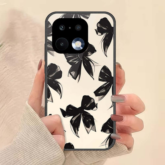 Realme 16 Pro Plus Cover - ONation Bow Series - HQ Ultra Shine Premium Infinity Glass Soft Silicon Borders Case