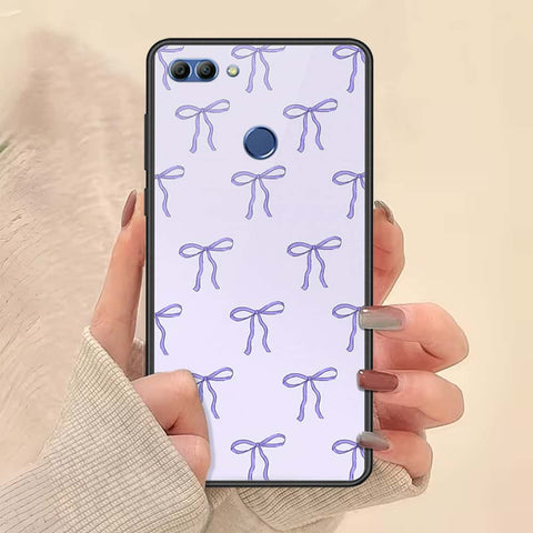 Huawei Enjoy 8 Plus Cover - ONation Bow Series - HQ Ultra Shine Premium Infinity Glass Soft Silicon Borders Case