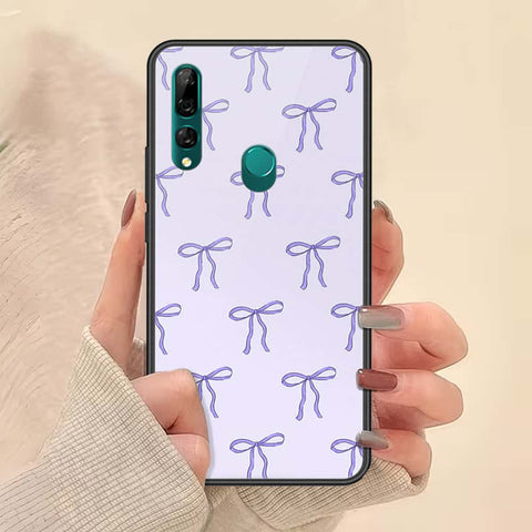 Huawei Y9 Prime 2019 Cover - ONation Bow Series - HQ Ultra Shine Premium Infinity Glass Soft Silicon Borders Case