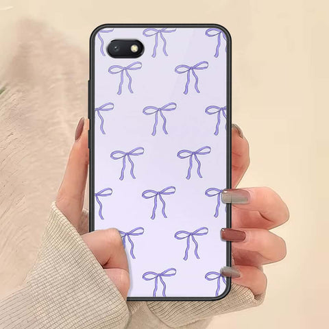 Huawei Y5 Prime 2018 Cover - ONation Bow Series - HQ Ultra Shine Premium Infinity Glass Soft Silicon Borders Case