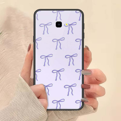 Samsung Galaxy J4 Plus Cover - ONation Bow Series - HQ Ultra Shine Premium Infinity Glass Soft Silicon Borders Case