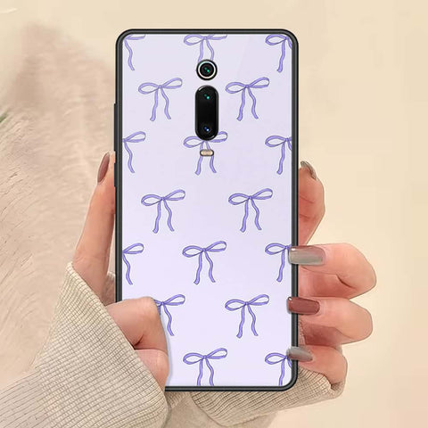 Xiaomi Mi 9T Pro Cover - ONation Bow Series - HQ Ultra Shine Premium Infinity Glass Soft Silicon Borders Case