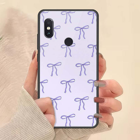 Xiaomi Redmi Note 5 Pro Cover - ONation Bow Series - HQ Ultra Shine Premium Infinity Glass Soft Silicon Borders Case