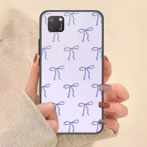 Honor 9S Cover - ONation Bow Series - HQ Ultra Shine Premium Infinity Glass Soft Silicon Borders Case