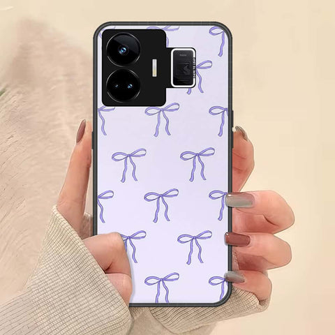 Realme GT Neo 5 Cover - ONation Bow Series - HQ Ultra Shine Premium Infinity Glass Soft Silicon Borders Case