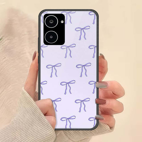 Realme 10 Cover - ONation Bow Series - HQ Ultra Shine Premium Infinity Glass Soft Silicon Borders Case