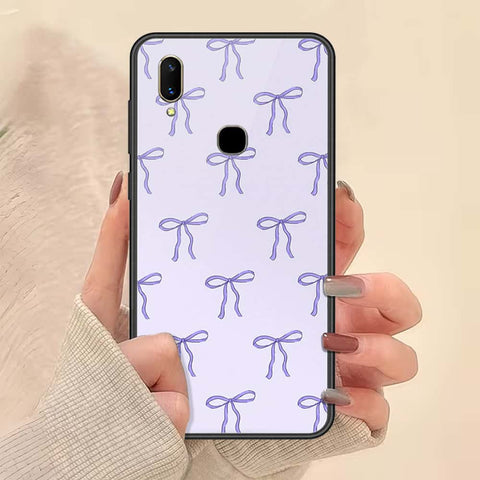 Vivo Z3I Cover - ONation Bow Series - HQ Ultra Shine Premium Infinity Glass Soft Silicon Borders Case