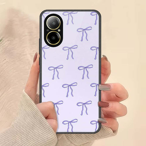 Realme C67 4G Cover - ONation Bow Series - HQ Ultra Shine Premium Infinity Glass Soft Silicon Borders Case