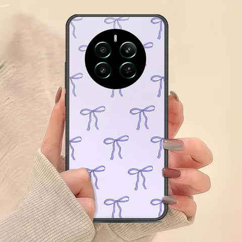 Realme 12 Plus Cover - ONation Bow Series - HQ Ultra Shine Premium Infinity Glass Soft Silicon Borders Case