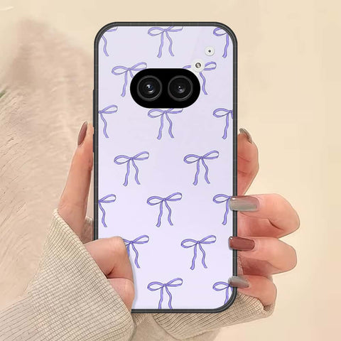 Nothing Phone 2a Cover - ONation Bow Series - HQ Ultra Shine Premium Infinity Glass Soft Silicon Borders Case