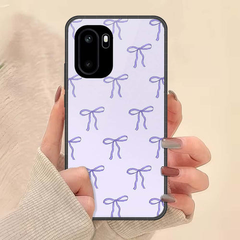 OnePlus Ace 6 Cover - ONation Bow Series - HQ Ultra Shine Premium Infinity Glass Soft Silicon Borders Case