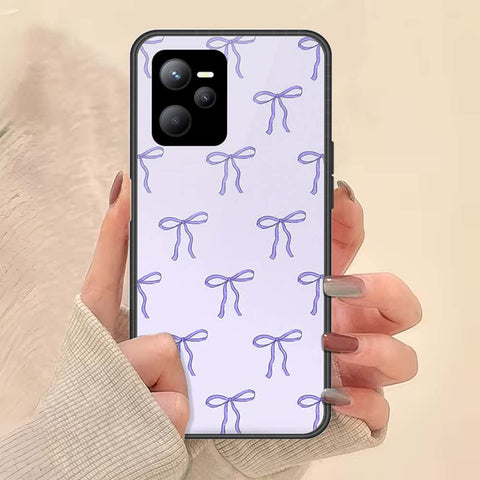 Realme Narzo 50A Prime Cover - ONation Bow Series - HQ Ultra Shine Premium Infinity Glass Soft Silicon Borders Case