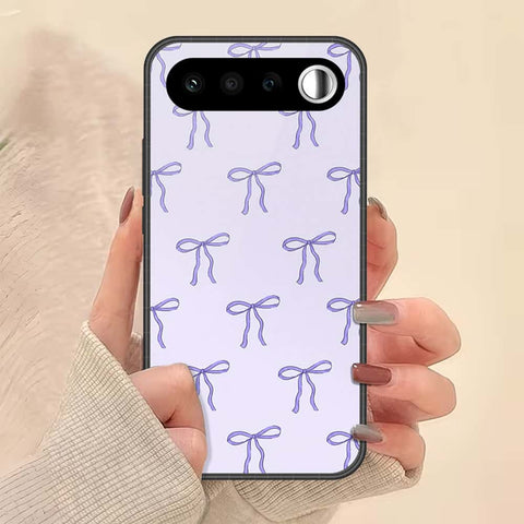 Realme 16 Cover - ONation Bow Series - HQ Ultra Shine Premium Infinity Glass Soft Silicon Borders Case