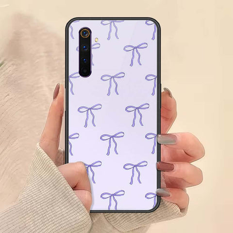 Realme 6 Pro Cover - ONation Bow Series - HQ Ultra Shine Premium Infinity Glass Soft Silicon Borders Case