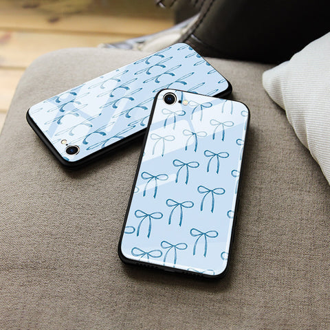 iPhone 17e Cover - ONation Bow Series - HQ Ultra Shine Premium Infinity Glass Soft Silicon Borders Case