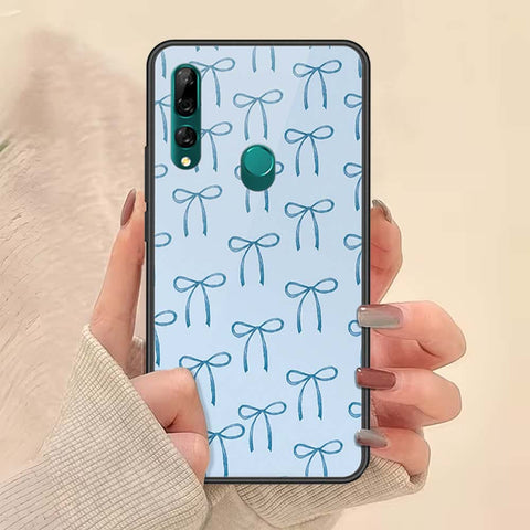 Huawei Y9 Prime 2019 Cover - ONation Bow Series - HQ Ultra Shine Premium Infinity Glass Soft Silicon Borders Case