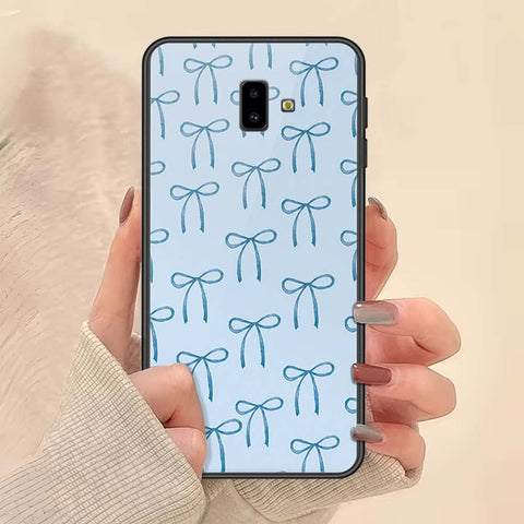 Samsung Galaxy J6 Prime Cover - ONation Bow Series - HQ Ultra Shine Premium Infinity Glass Soft Silicon Borders Case