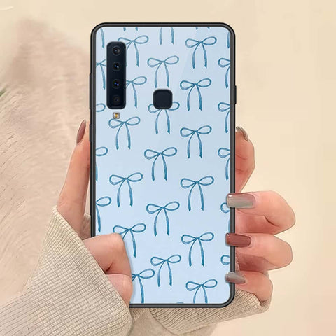 Samsung Galaxy A9s Cover - ONation Bow Series - HQ Ultra Shine Premium Infinity Glass Soft Silicon Borders Case