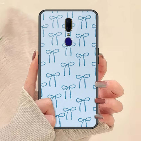Oppo A9 / A9x Cover - ONation Bow Series - HQ Ultra Shine Premium Infinity Glass Soft Silicon Borders Case