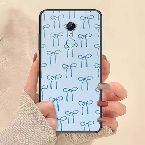 Xiaomi Redmi Note 5 / Redmi 5 Plus Cover - ONation Bow Series - HQ Ultra Shine Premium Infinity Glass Soft Silicon Borders Case