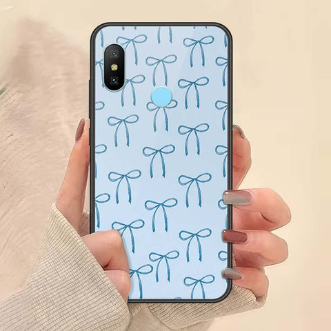 Xiaomi Redmi Note 6 Pro Cover - ONation Bow Series - HQ Ultra Shine Premium Infinity Glass Soft Silicon Borders Case