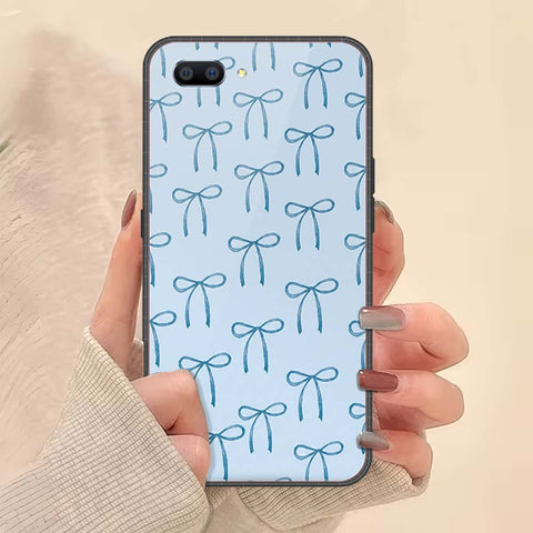 Oppo A12e Cover - ONation Bow Series - HQ Ultra Shine Premium Infinity Glass Soft Silicon Borders Case