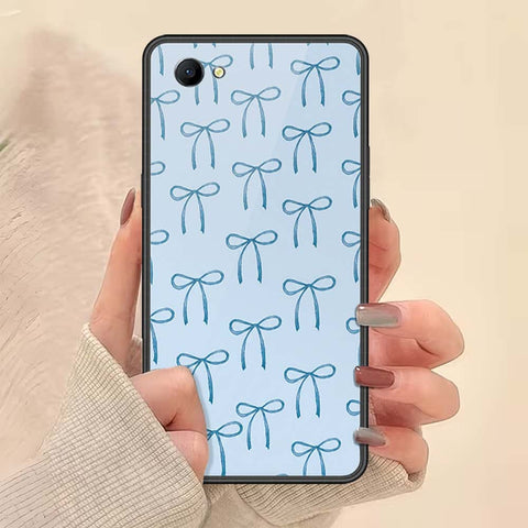 Oppo A3 Cover - ONation Bow Series - HQ Ultra Shine Premium Infinity Glass Soft Silicon Borders Case