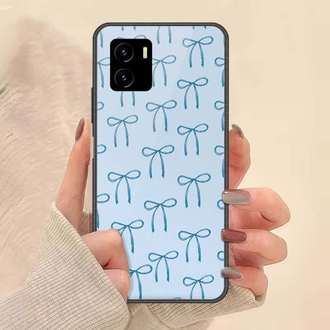 Vivo Y15a Cover - ONation Bow Series - HQ Ultra Shine Premium Infinity Glass Soft Silicon Borders Case