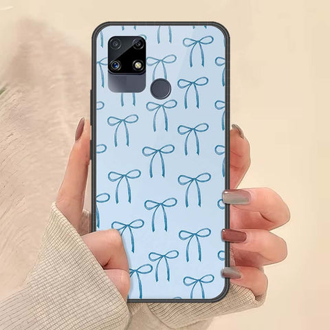 Realme Narzo 30 Cover - ONation Bow Series - HQ Ultra Shine Premium Infinity Glass Soft Silicon Borders Case