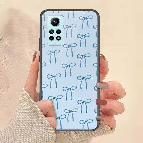 Xiaomi Redmi Note 12 Pro 4G Cover - ONation Bow Series - HQ Ultra Shine Premium Infinity Glass Soft Silicon Borders Case