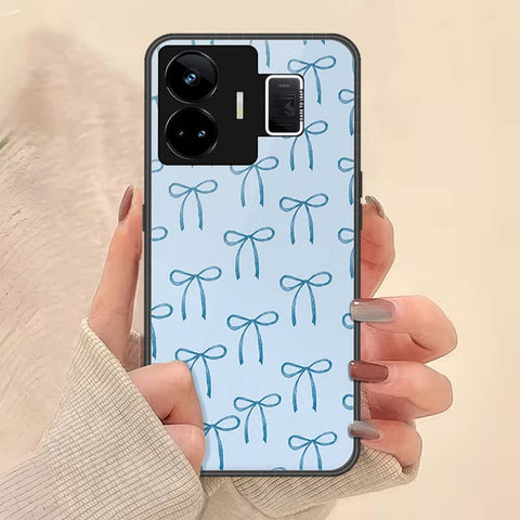 Realme GT Neo 5 Cover - ONation Bow Series - HQ Ultra Shine Premium Infinity Glass Soft Silicon Borders Case