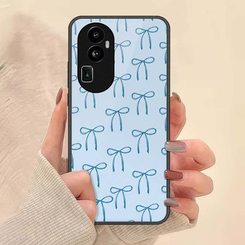 Oppo Reno 10 Pro Plus Cover - ONation Bow Series - HQ Ultra Shine Premium Infinity Glass Soft Silicon Borders Case