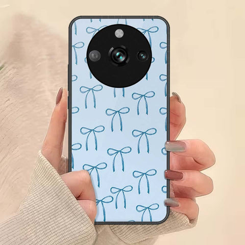 Realme 11 Pro Cover - ONation Bow Series - HQ Ultra Shine Premium Infinity Glass Soft Silicon Borders Case