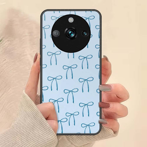 Realme 11 Pro Plus Cover - ONation Bow Series - HQ Ultra Shine Premium Infinity Glass Soft Silicon Borders Case