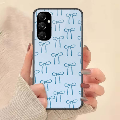 Samsung Galaxy A05s Cover - ONation Bow Series - HQ Ultra Shine Premium Infinity Glass Soft Silicon Borders Case