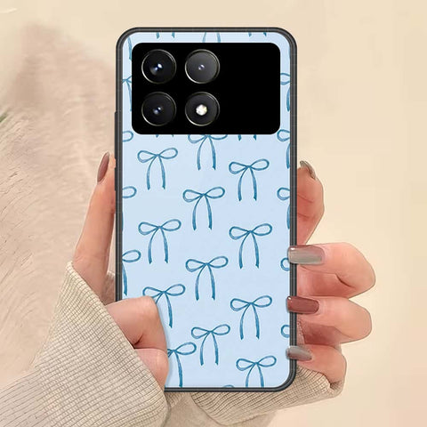 Xiaomi Poco F6 Pro Cover - ONation Bow Series - HQ Ultra Shine Premium Infinity Glass Soft Silicon Borders Case
